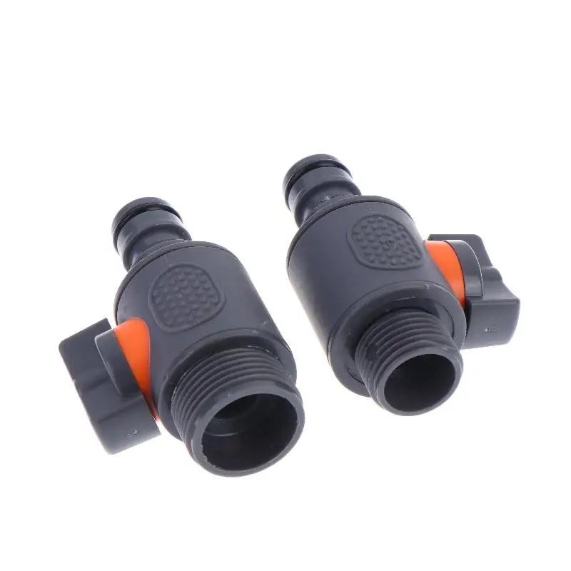 PVC IBC Water Bucket Adapter 1Pcs Water Tank Adapter With Valve Durable Connector For Outdoor Water Storage System Vue