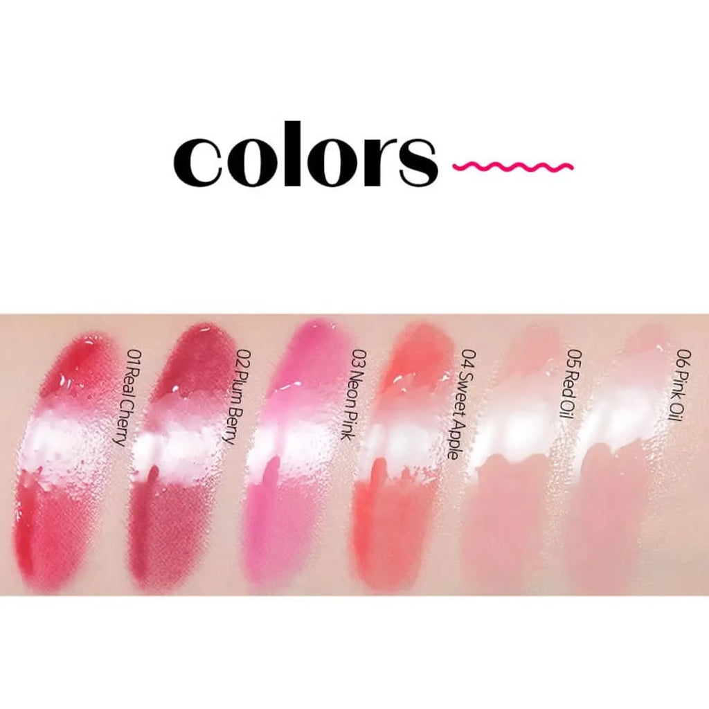 ETUDE Dear Darling Oil Tint,High-Shine Lip Gloss Texture,Smooth Even Application,Non-Tacky Lip Oil,Korean Cosmetic,Korean Makeup Vue
