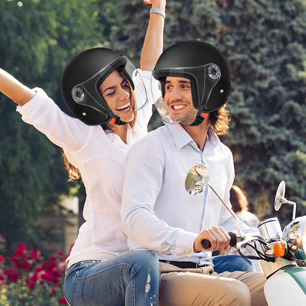 Riding Safety Hat Scooter Safety Hat Warm Safe Device Comfortable Headwear for Women Travel Road Trip Adults Men Riding Outdoor Vue