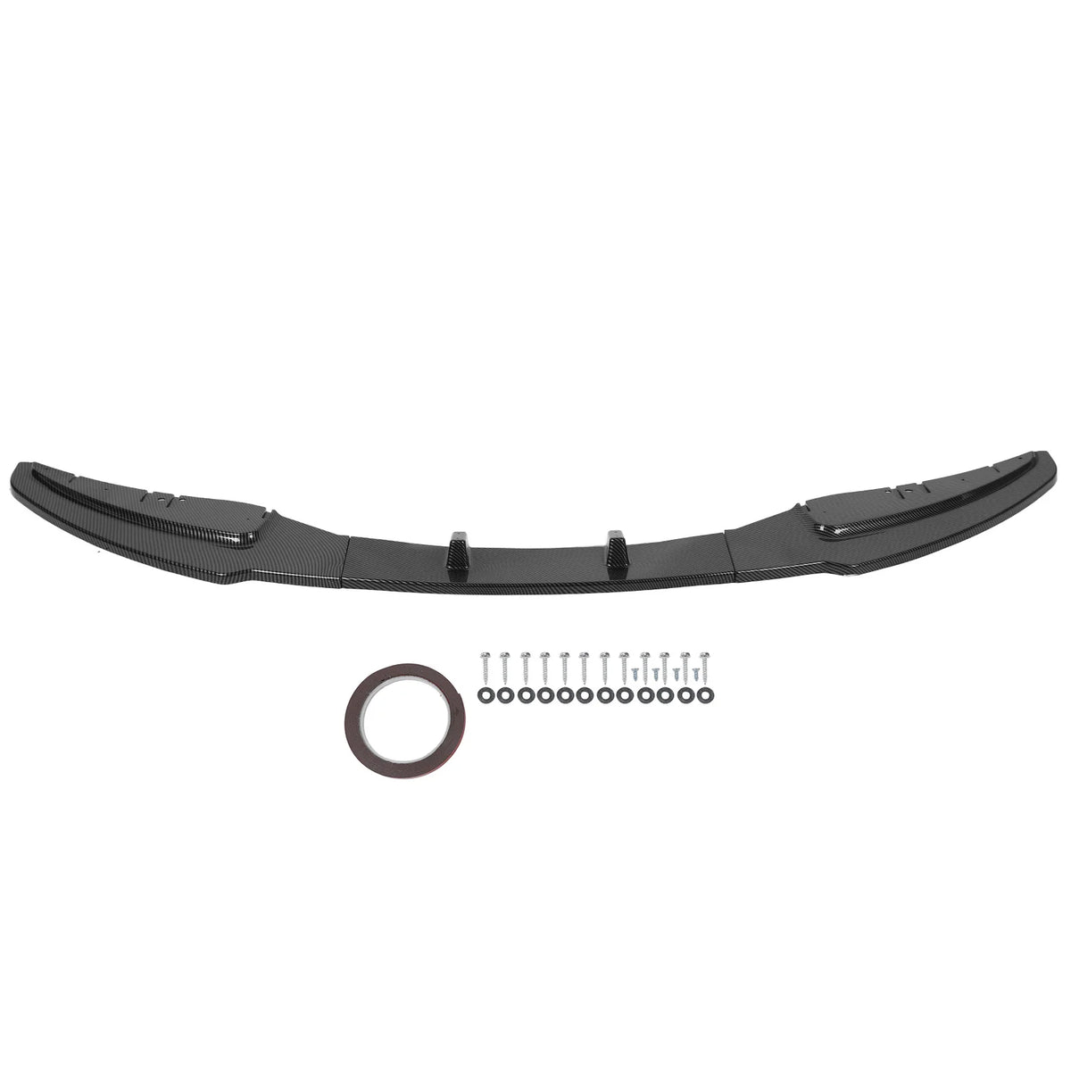 Front Bumper Lip Spoiler Splitter Diffuser Body Kit for 1 Series E81 E82 E87 E88 LCI Standard Version 2008–2011 Vue GRAY