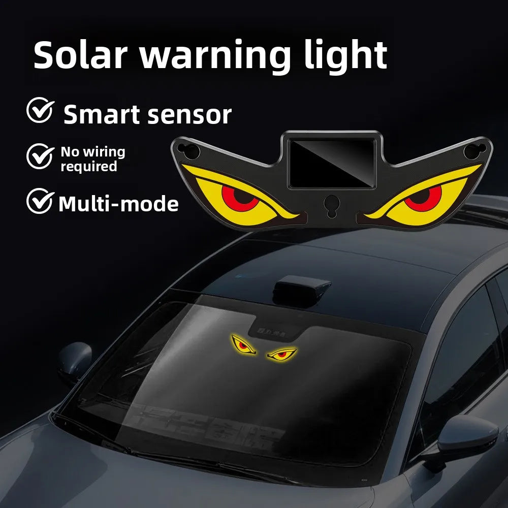 1-10PCS LED Demon Eye Sticker Glow Dark Universal Fit for Car Truck Motorcycle Hood Bumper Personalized Night Decoration Vue
