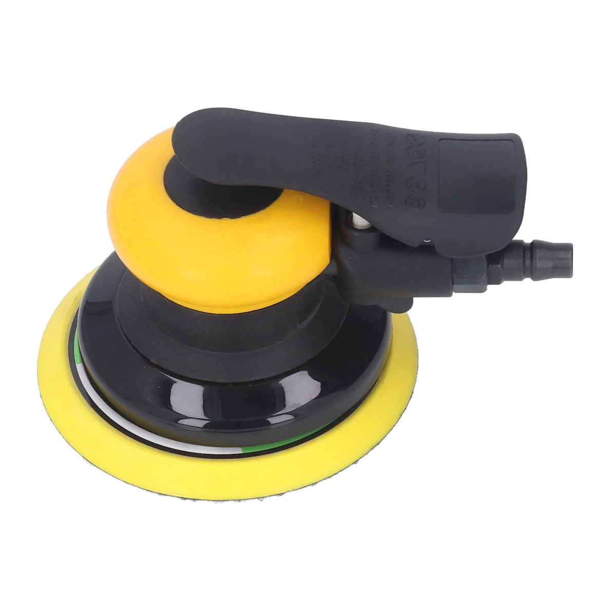 Sanding Machine Air Powered Sander Zinc Alloy Stable Fast Polishing 5in Air Random Orbital Sander for Metal Air Sander Vue