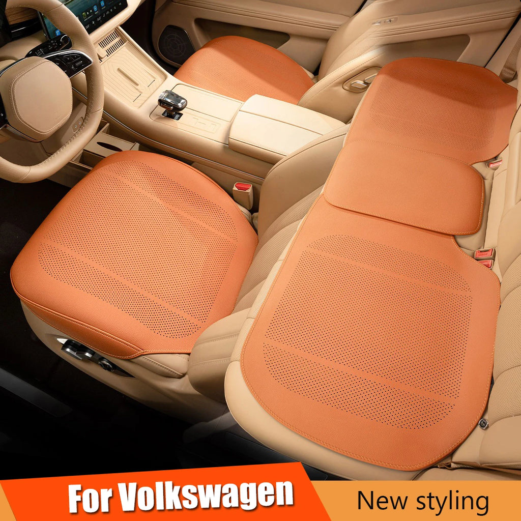 Ultrathin Front Seat Car Seat Cushion For Volkswagen VW Golf 7 MK7 Golf 8 Mk8 Tiguan MK2 Polo Full Surround Cover Accessories Vue
