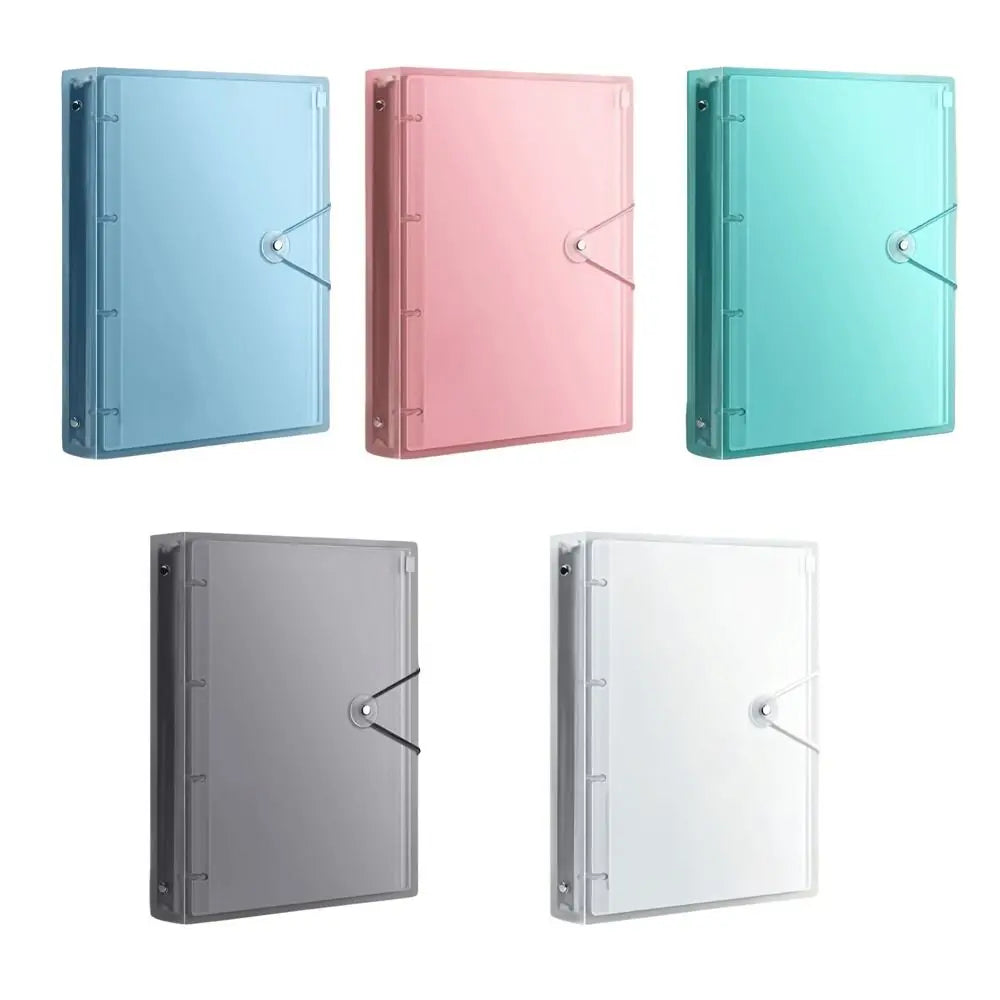7-in-1 Document Storage Bag Waterproof Loose-leaf File Binder A4/A5/B5 Dustproof Miscellaneous Storage Organizer Family Use Vue