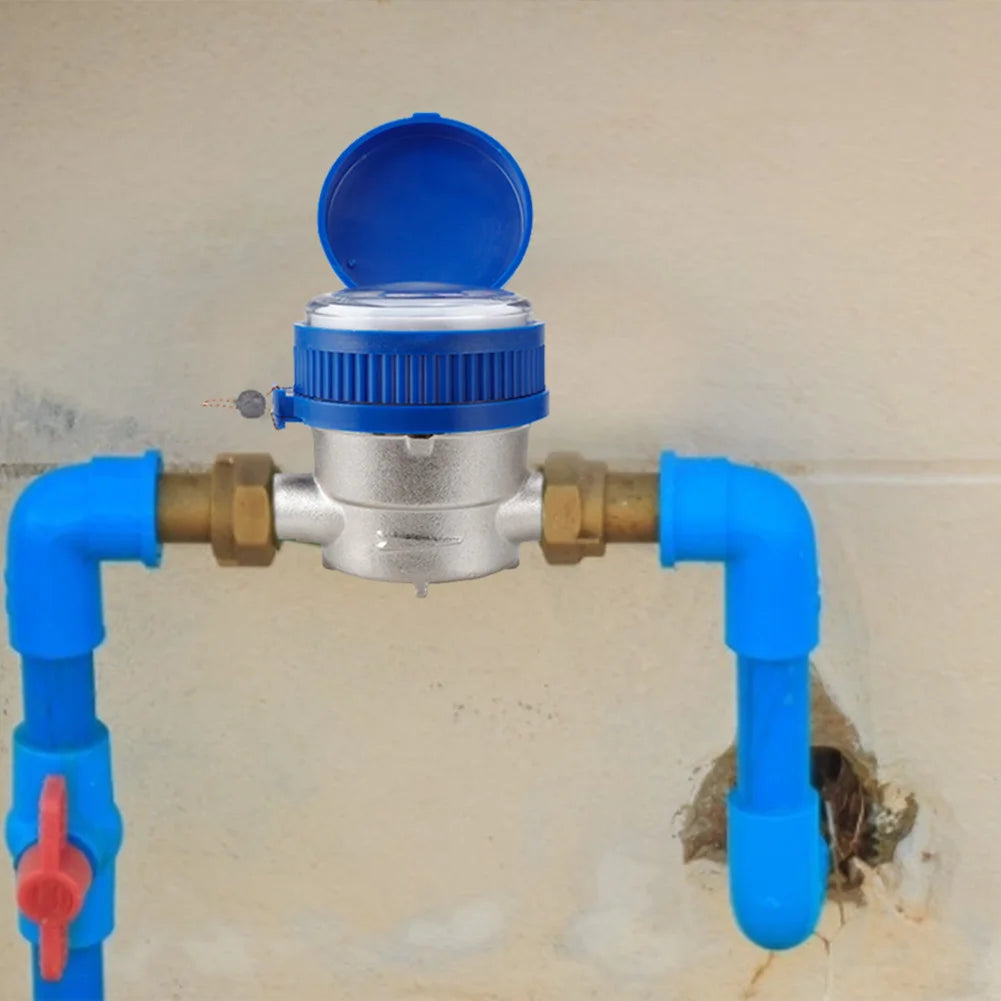 Cold Smart Water Meter Mechanical Rotary Wing Digital Pointer Measuring Tools Vue