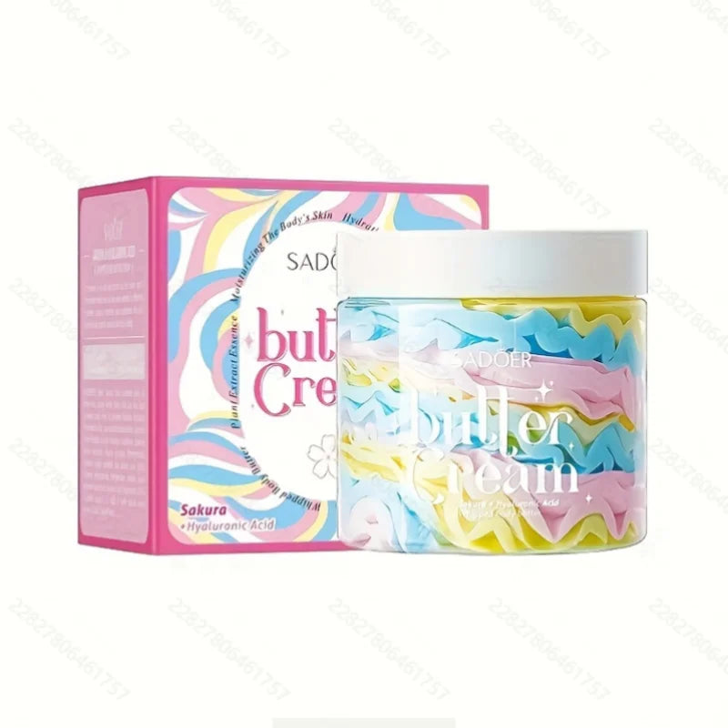 1 Box*180G of Sakura Body Lotion, Moisturizing Lotion, Formulated with a Non-Greasy Formula, Suitable for Dry, Sensitive, Mature Skin, Women's Face and Body Care, Brightening, Smoothing Skin, Body Moisturizing Lotion Vue Pink