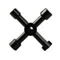 Popular Black Hot Sale High Quality Alloy New Cross Key Universal for Train Electrical Elevator Cabinet Valve Triangle Key Vue black