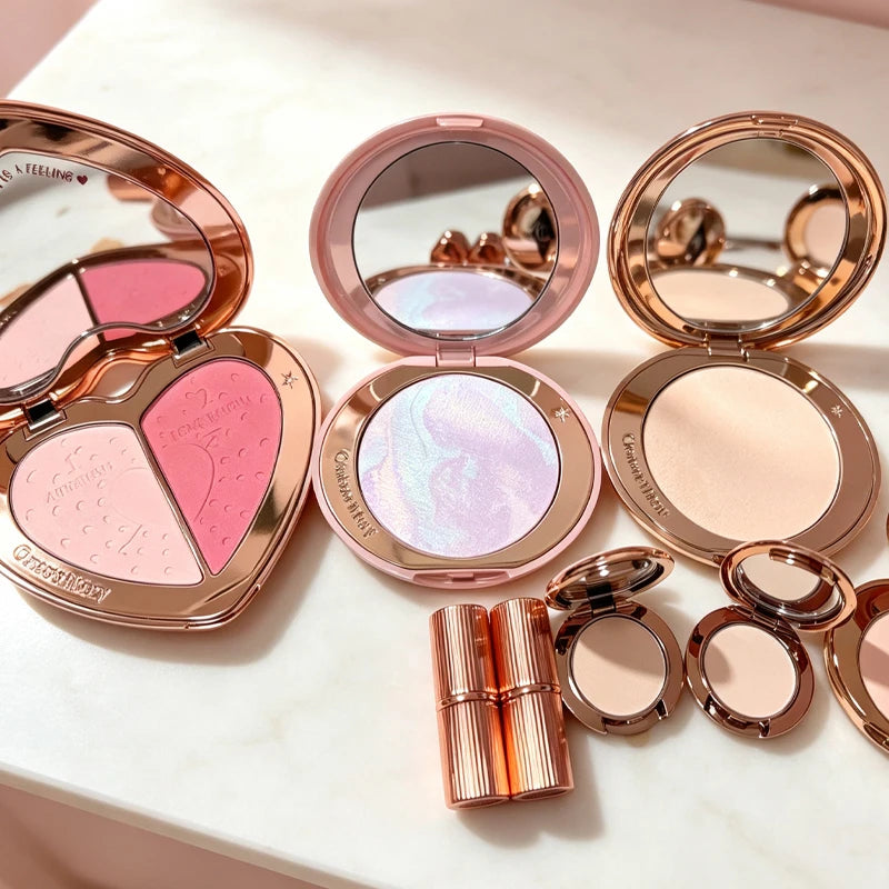 Charlotte Oil Control Styling Powder Matte Waterproof Liquid Foundation Concealer Airbrush Flawless Finish Powder Tilbury Makeup Vue