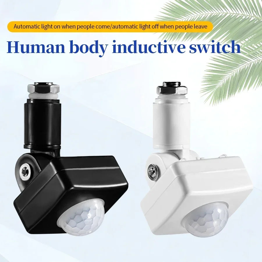 AC 220V 110V Motion Sensor Adjustable Smart Light Switch Human Body Detection Human Presence Sensor Detector Light Sensor Vue
