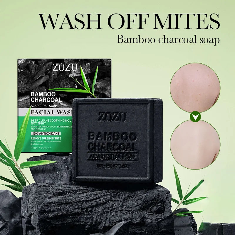 Cleansing, Bathing, Exfoliating, Gentle Cleansing, Oil-Controlling Essential Oil Soap, Rich in Foam, Easy to Rinse, Deeply Cleanses Skin Oils and Dirt, Cleanses the Skin and Removes Mites, Leaving Skin Refreshed and Comfortab Vue
