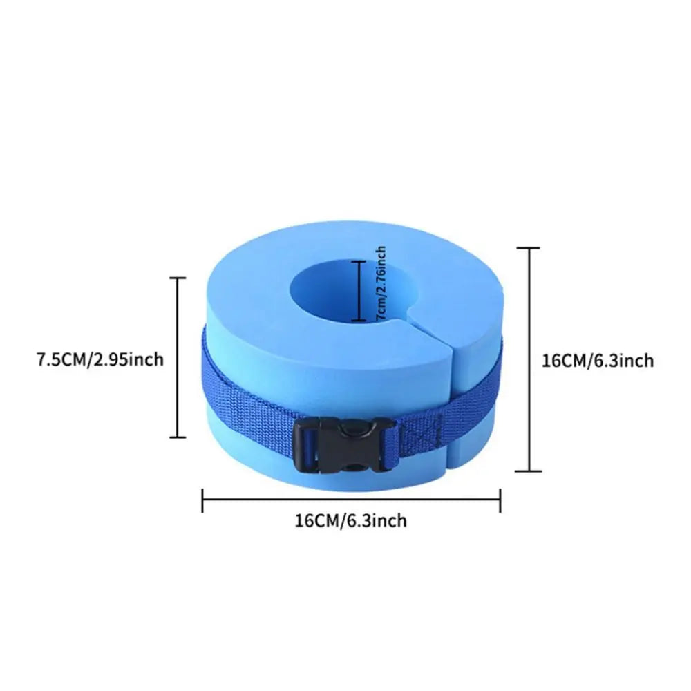Foam Material Swimming Floating Rings High-Density EVA-Foam Handle Strip Swim Training Equipment Quick Release Buckle Vue