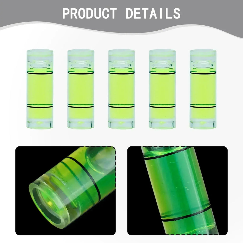 5-Pack Mini Precision Bubble Spirit Level Measuring Tools Mini Spirit Level Vue