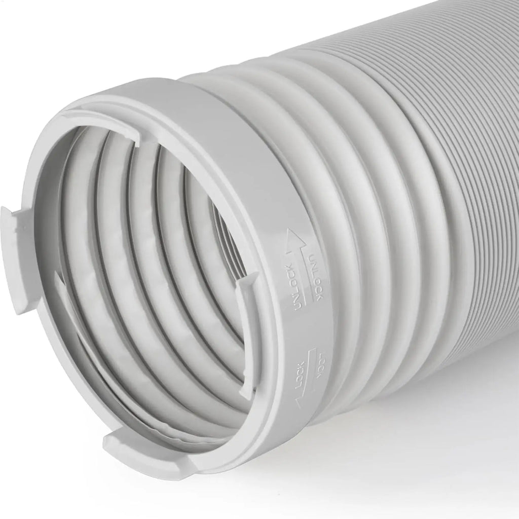 Universal Portable AC Round Exhaust Hose Coupler Secure Fit Adapter for Dorm Room Apartment Home Small Space Living Bedroom Vue
