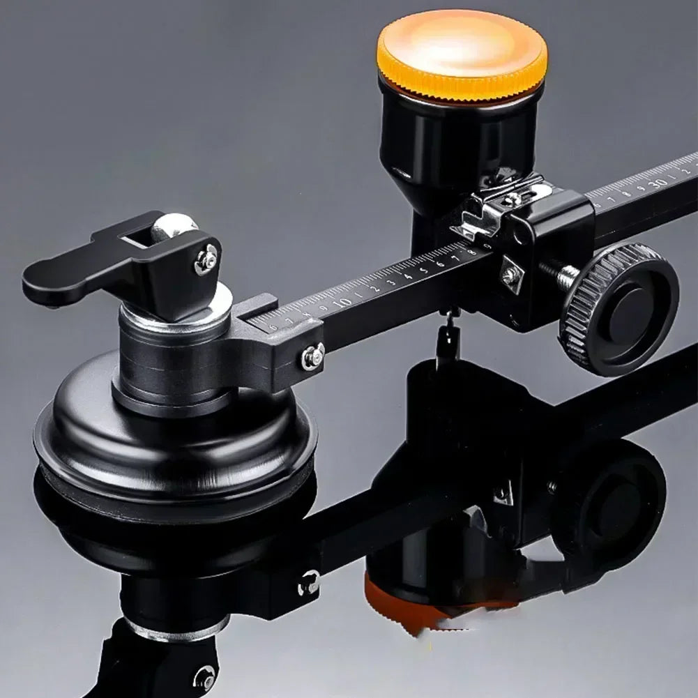 Adjustable Glass Circle Cutter with Suction Cup | 12–20cm Glass Circle Cutter Vue