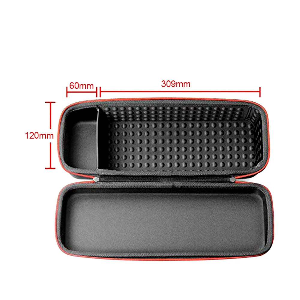Portable Carry-on Storage Bag Shock-proof Aircurler Storage Bag Hard Travel Case Replacement for Dyson Airwrap Styler Vue black