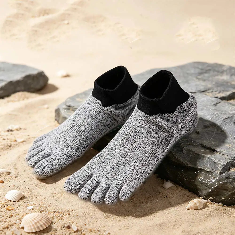 Comfortable Cut Resistant Socks Barefoot Protective Soft Elastic Anti-Cut Socks HPPE Anti-Slip Hiking Running Socks Vue