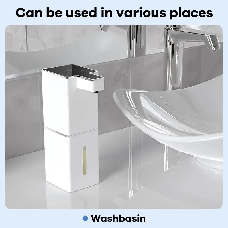 Touchless Automatic Foam Soap Dispenser | 380ml Rechargeable Automatic Soap Dispenser Vue