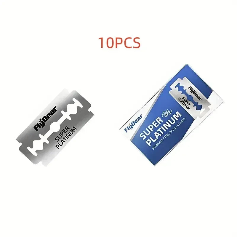 Precision Tool with ReplaceableShave for Men’s Face for Smooth Grooming Hair Removal Pro Barber Blades | Durable Design Vue M290 10pcs