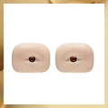 False Eyelash Grafting Training Mannequin Head，Mannequin Eyes for Eyelash Practice, Flat Doll Head, Korean Makeup Products Tool Vue A0088-1Pair