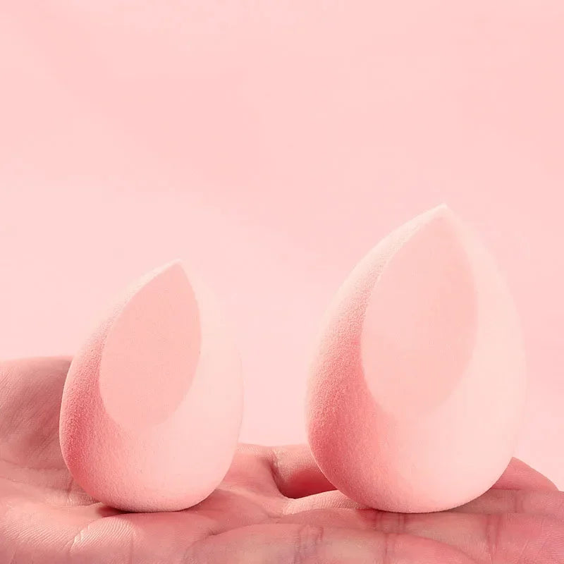 4pcs Sponge Beauty Cosmetic Powder Egg Foundation Makeup Puff Dry and Wet Combined Powder Puff Bevel Cut Make Up Sponge Tools Vue