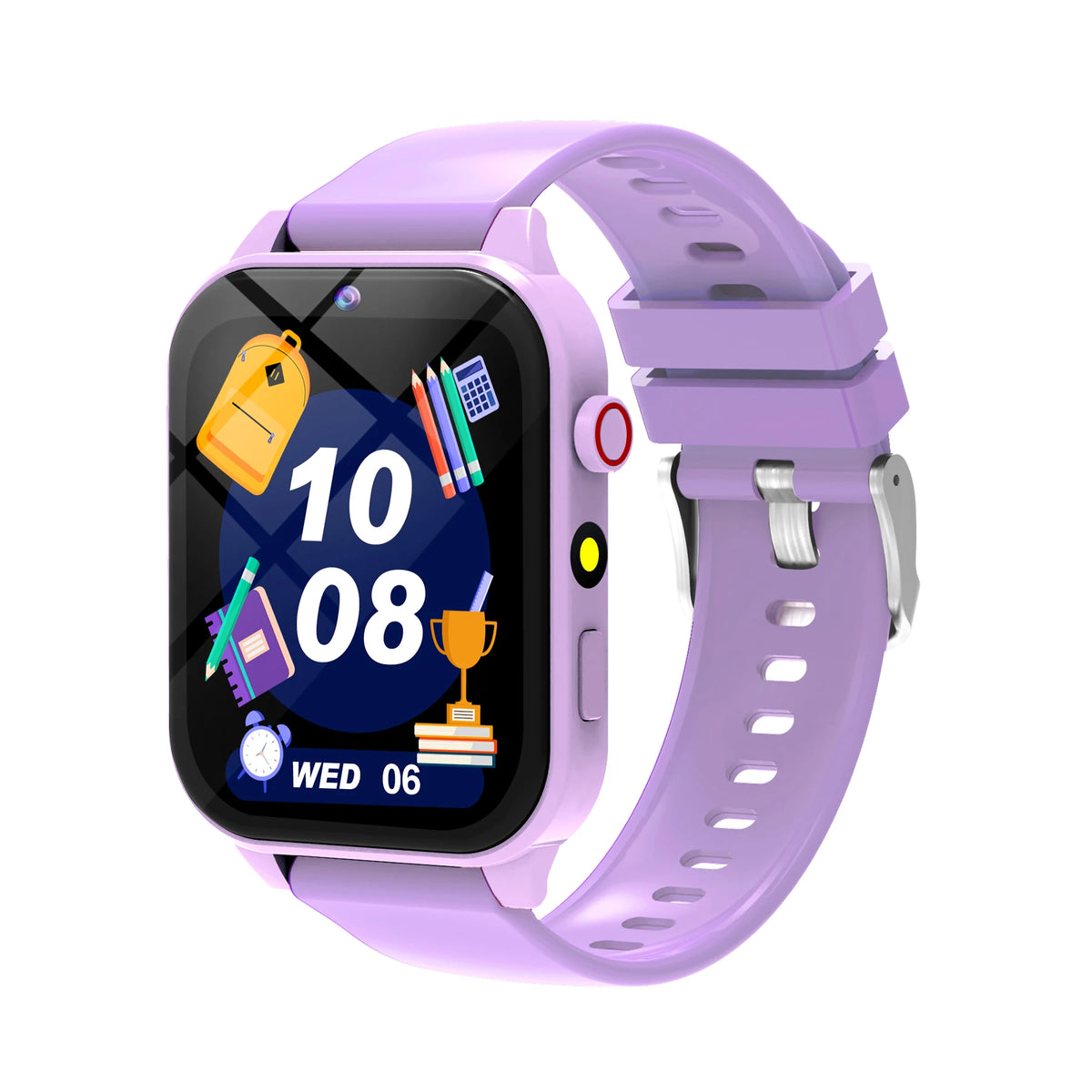 Kids Smartwatch Game Flashlight Toy Waterproof Electronics Touch Screen HD Camera Alarm Children watch Boy Girl Birthday Gift Vue purple