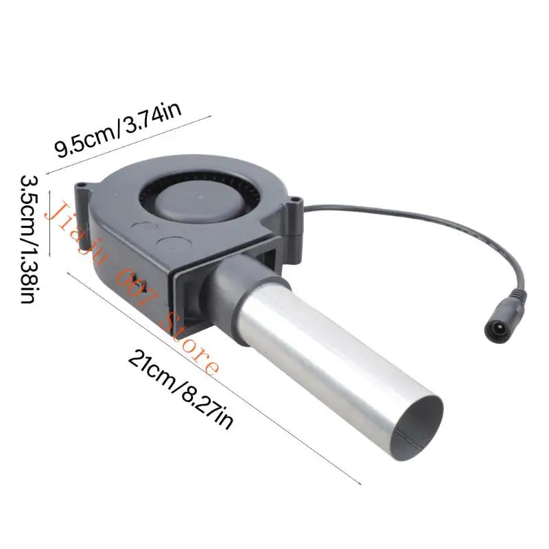 12V BBQ Blower Fan | 40 CFM Variable Speed Air Mover BBQ Blower Fan Vue
