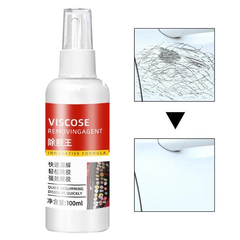 100ml Super Glue Remover Gentle Cleaning Agent Poster Adhesive Removal Glue Removal Spray Multifunctional Self Adhesive Cleaner Vue Default Title