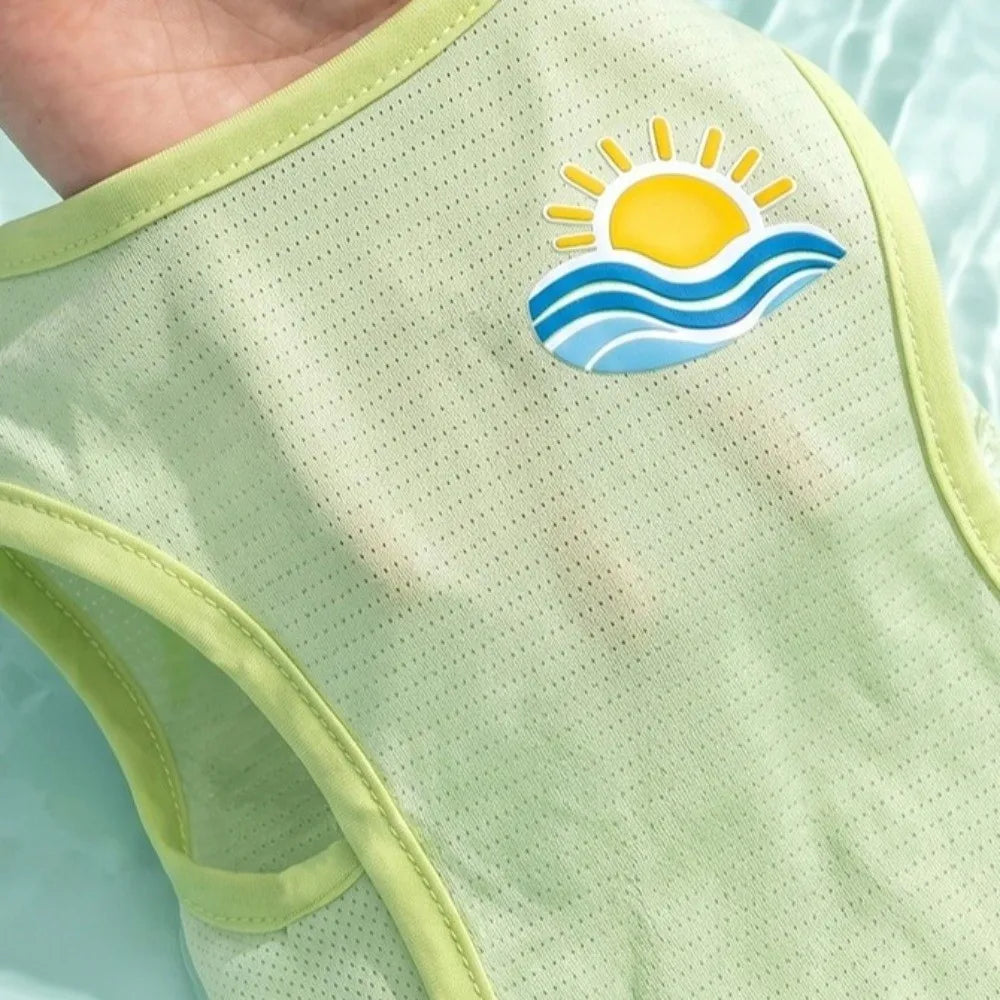 Pet Cool Clothes Breathable Pet Summer Vest Lightweight Soft Dog Tank Top Sleeveless Dog Sunscreen Clothes Summer Vue