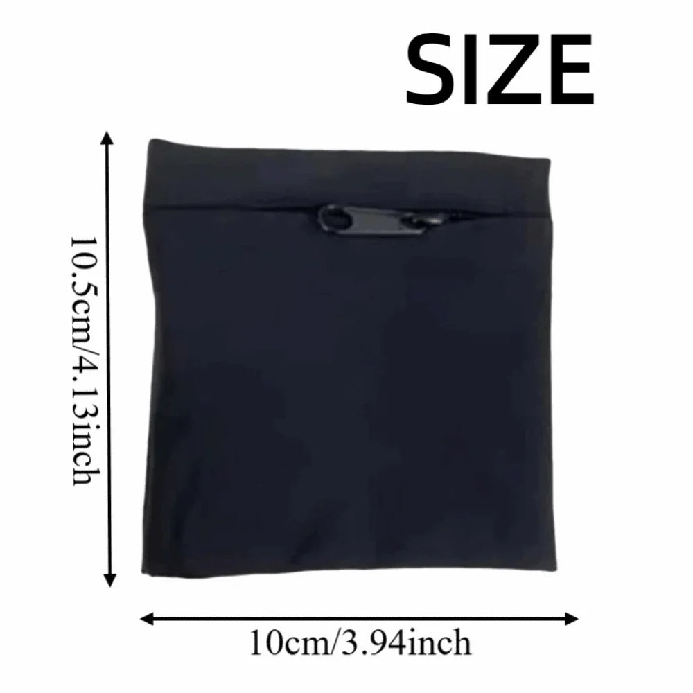 Lightweight Sports Wristlet Bag Breathable One Size Cycling Wrist Bag Adjustable Zipper Closure Running Wrist Bag Outdoor Sports Vue