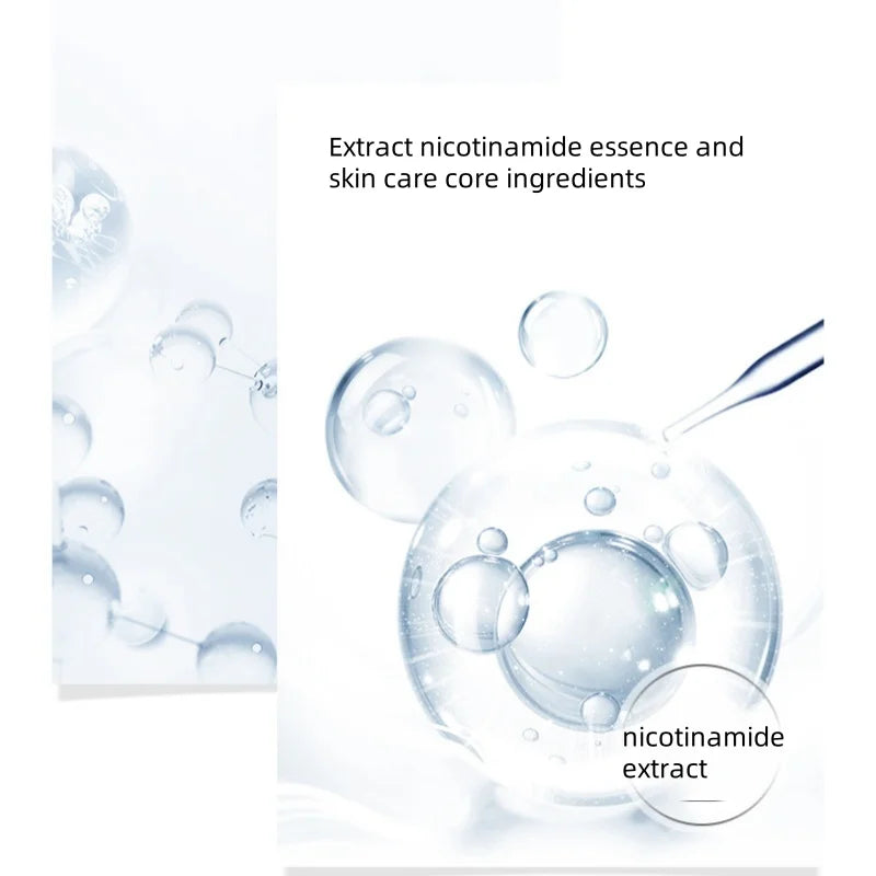 Polypeptide Collagen Noblewoman Mask, Contains Collagen, Skin-Beneficial Niacinamide, and Water-Soluble Crystal-Clear Film Material, Which Is Lubricating and Adheres Well to the Skin, Feels Watery and Translucent Upon Contact Vue