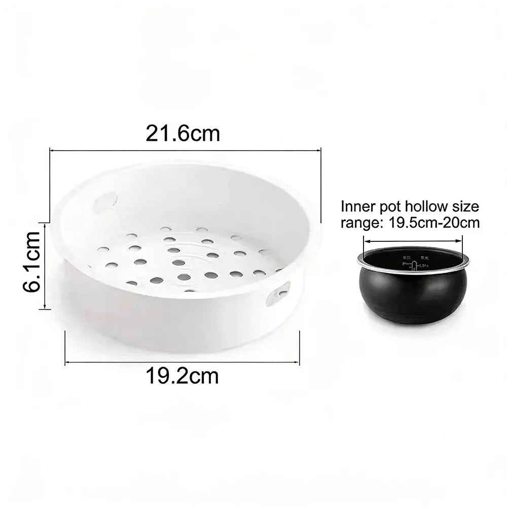 Practical Universal Electric Rice Cooker Steamer Plastic Multipurpose
