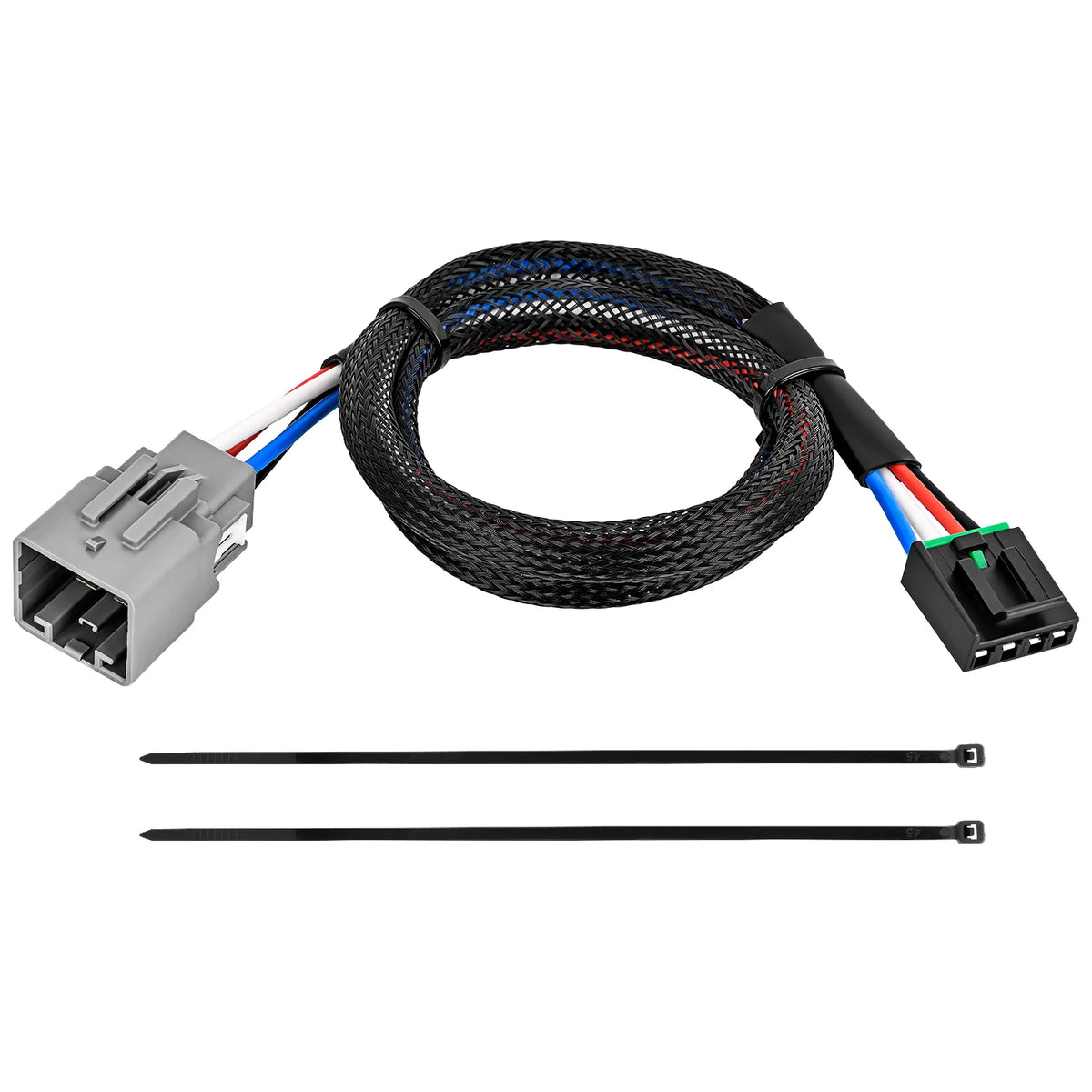 Nilight Brake Controller Wiring Harness Adapter for Ford F-250 F-350 Super Duty F-450 F-550 Cab Chassis 2005 2006 2007 Factory Towing Package Required Towing Hitch Trailer RV Vue