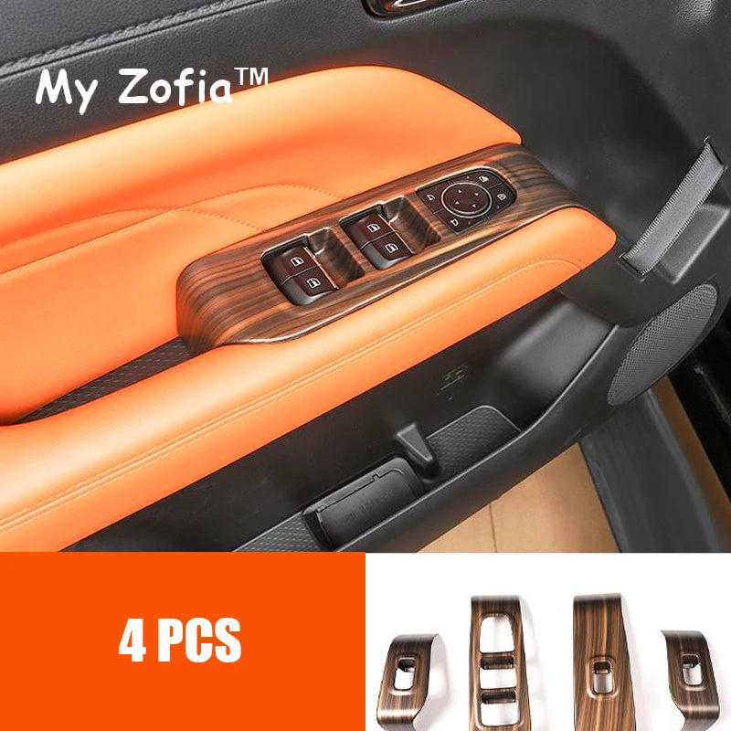 Haval H9 2024-2025 MKII Wood Grain Interior Trim Cover Set Interior Trim Cover Vue E