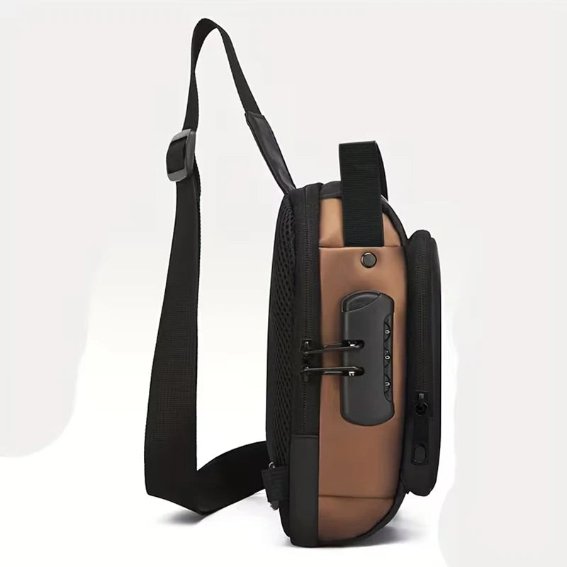 Handy Compact Fashion Sling Bag Multi-color Design Adjustable-strap