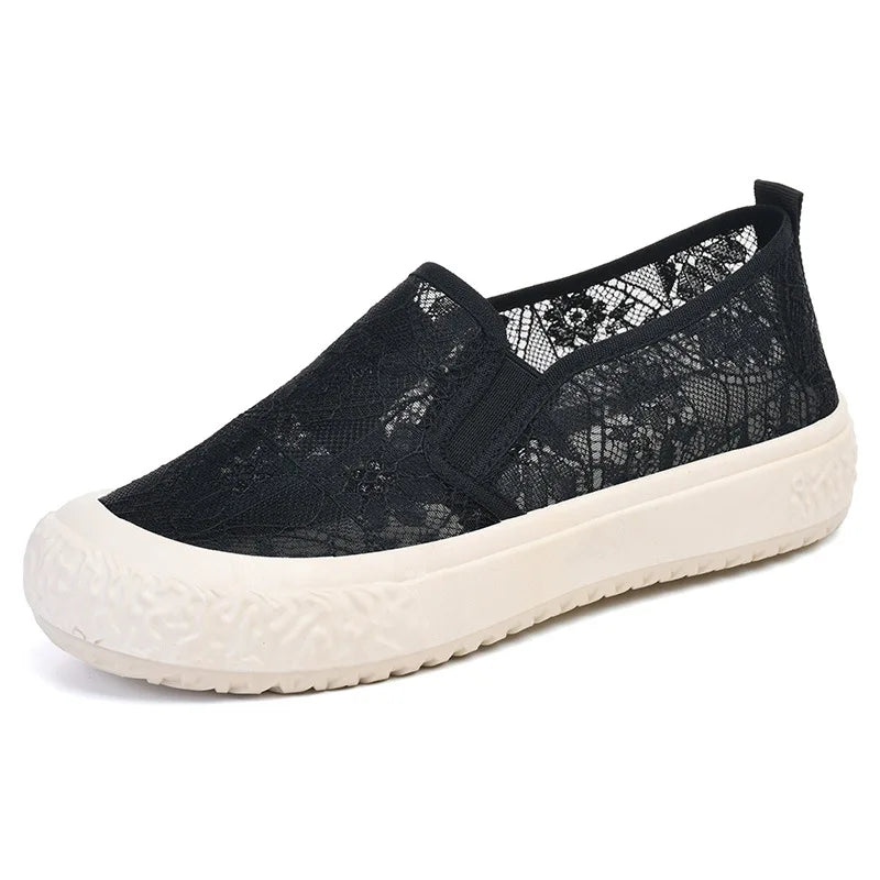 Women's Thick Sole Breathable Mesh Fisherman Flats | Casual Shoes Women's Casual Flats Vue