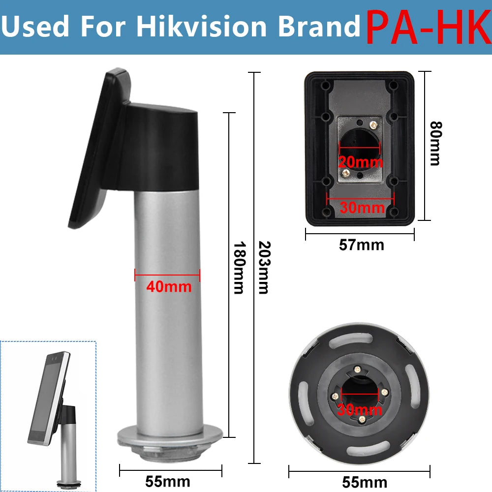 Universal Stand Holder Bracket for Face Access Control Terminal Facial Recognition Bracket AI0702-B Vue PA-HK