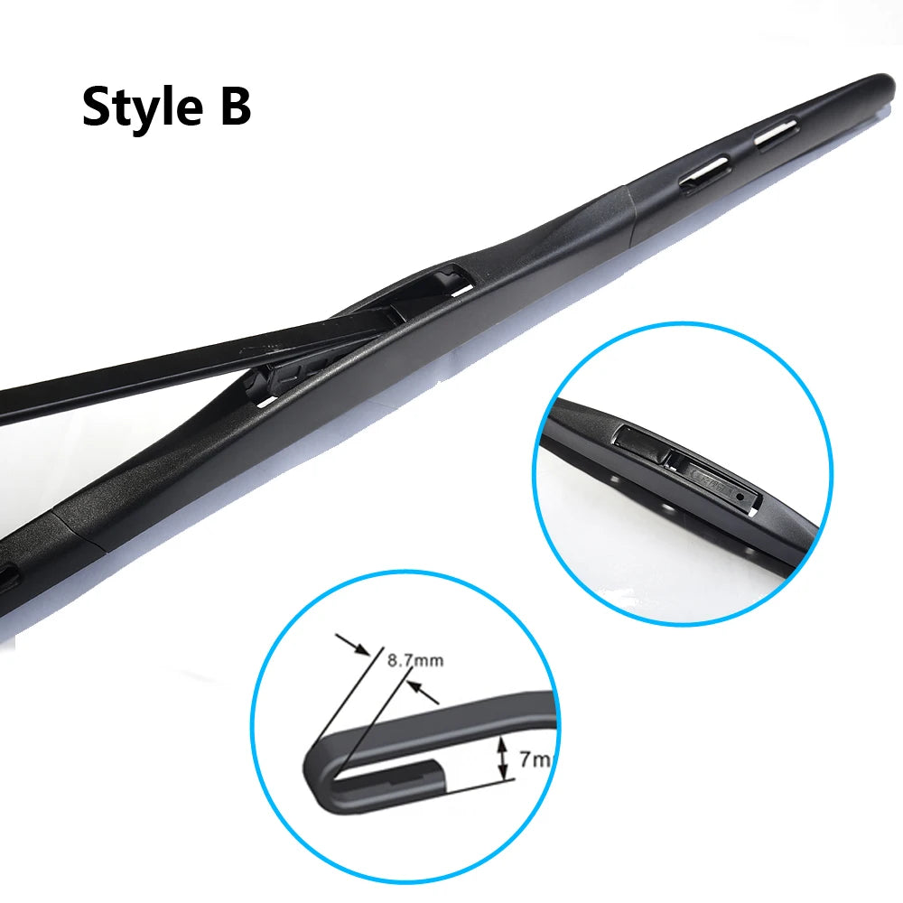 For Changan CS15 Pro Mini 2016~2024 2019 Front Wiper Blades Window Brushes Windscreen Windshield Cleaning Auto part Accessories Vue