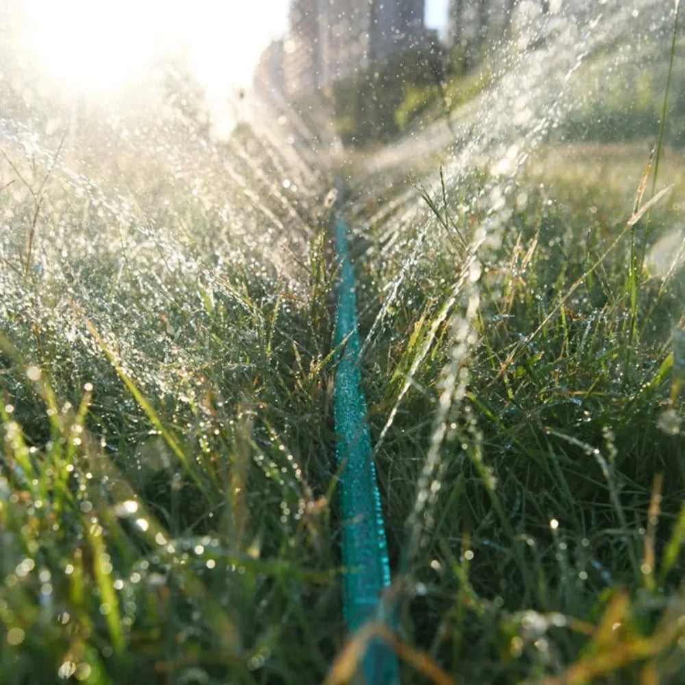 Soaking Irrigation Hoses Savings Water Flowers Beds Garden Hose