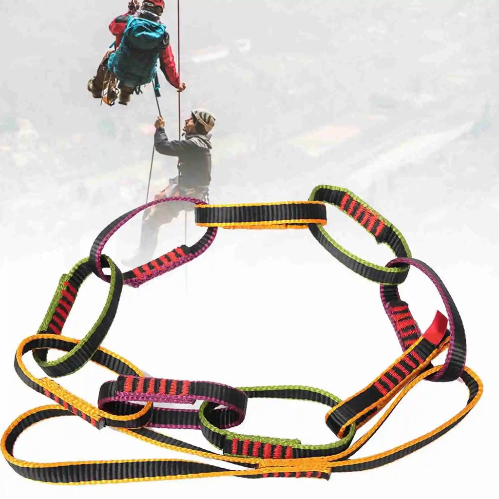 Daisy Rope Outdoor Nylon Climbing Equipment Downhill Forming Ring Sling Daisy Chain Rope Daisy Chain Rope Vue