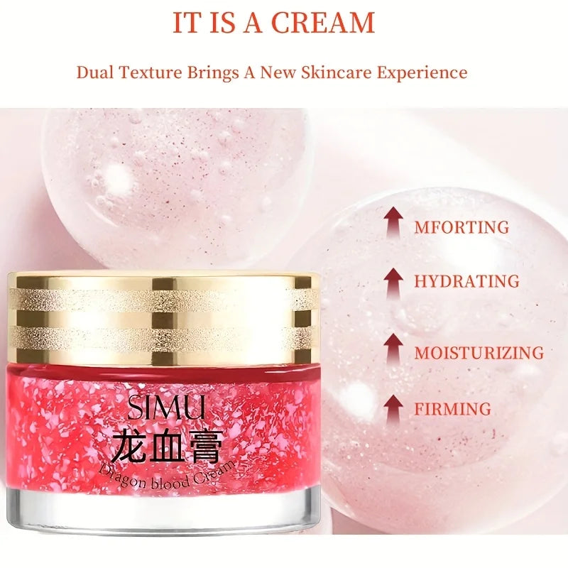 1 Bottle of Retinol Placenta Rejuvenating Dragon Blood Cream, for Delicate Skin, Makes Skin More Radiant, Moisturizes the Face, Valentine's Day Gift, Birthday Gift, Mother's Day Gift. Vue