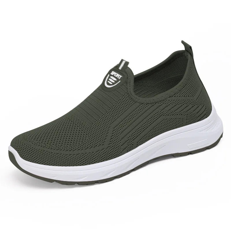 Women's Mesh Slip-On Casual Shoes – Lightweight Wide Fit Summer Slip-On Casual Shoes Vue
