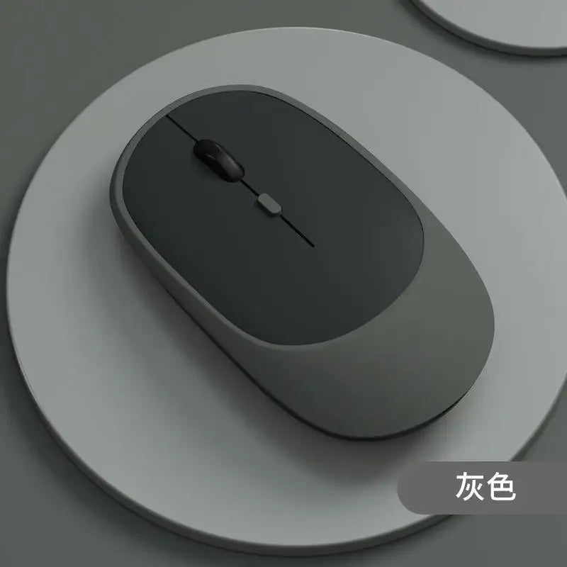 Lenovo Wireless Mouse USB Rechargeable Ergonomic Adjustable DPI Office Silent 2.4G Bluetooth Optical Electric Mouses Game Office Vue Gray
