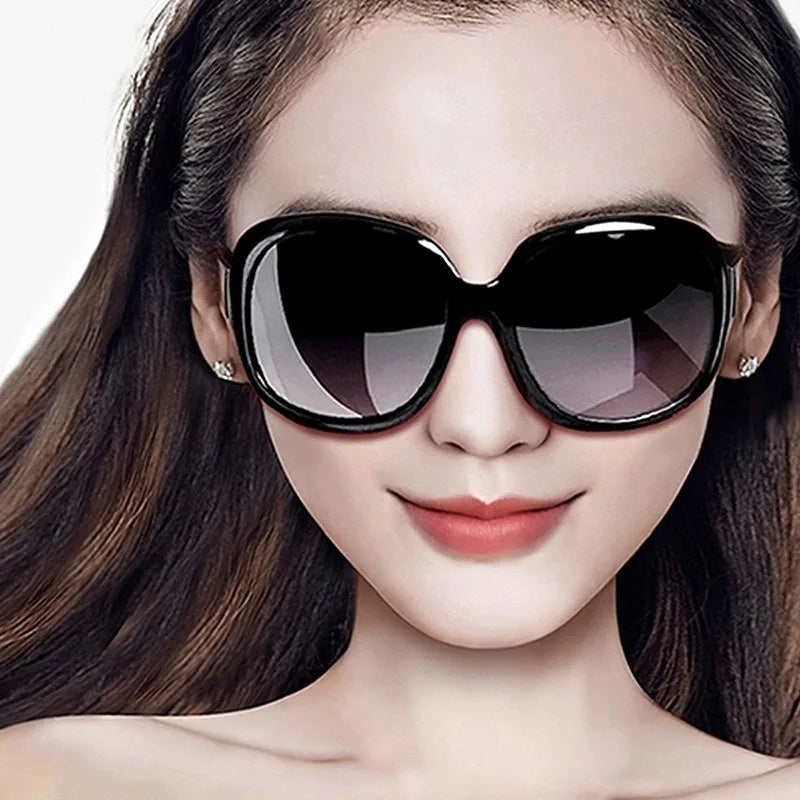 Oversized UV400 Sunglasses – Vintage Oval Shades Women & Men Oversized Sunglasses Vue