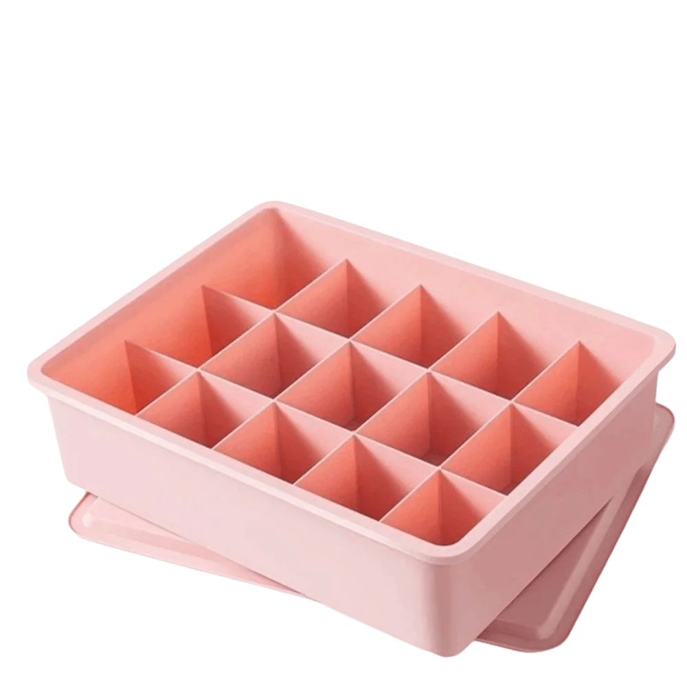 With Cover Underwear Storage Box Dustproof Stable Stacking Bra Drawer Organizer Multifunctional Socks Storage Box For Socks Vue Pink Sock Box