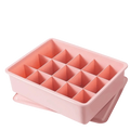With Cover Underwear Storage Box Dustproof Stable Stacking Bra Drawer Organizer Multifunctional Socks Storage Box For Socks Vue Pink Sock Box