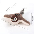 Cat Interactive Toy Chirping Bird , 500mAh Rechargeable Interactive Flapping Chirping Bird Cat Toy Smart Simulation Bird Toy Vue A