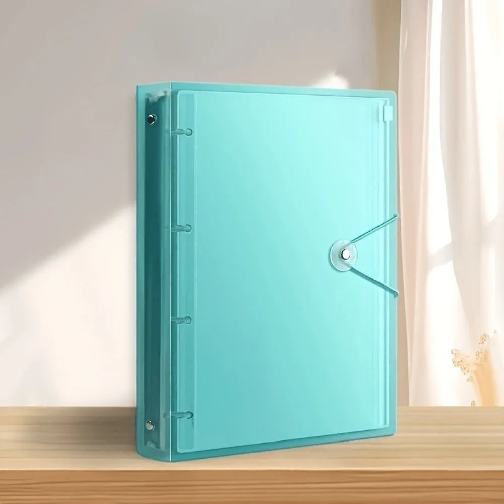7-in-1 Document Storage Bag Waterproof Loose-leaf File Binder A4/A5/B5 Dustproof Miscellaneous Storage Organizer Family Use Vue