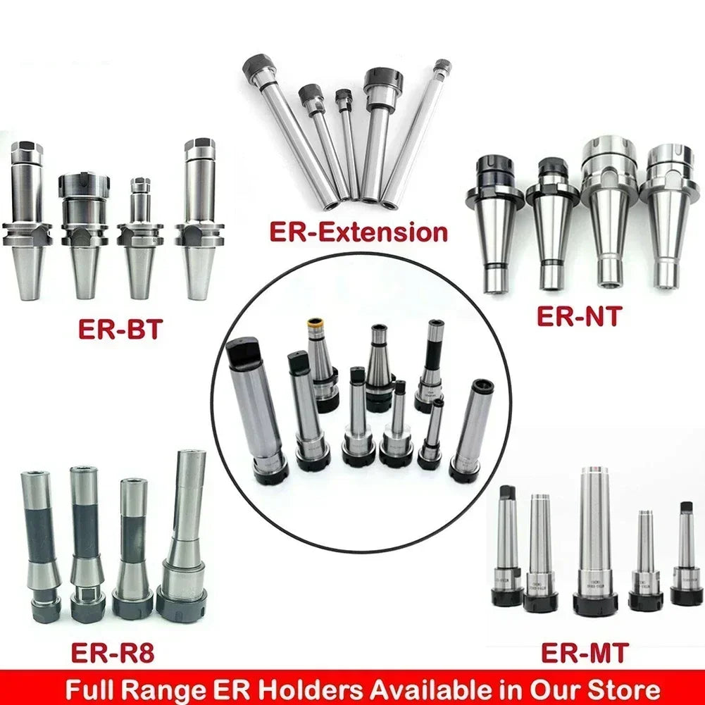 High Precision ER Collet Clamping Nut ER11 ER16 ER20 ER25 ER32 ER40 Collet Clamping Nut Vue
