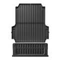 Smabee for Ford Ranger 2024 2025 US Version fit 5FT 59.6Bed Car Truck Bed Mat Liner Trunk Bed Liner Black 3D TPE Accessories Vue trunk pad 2pcs