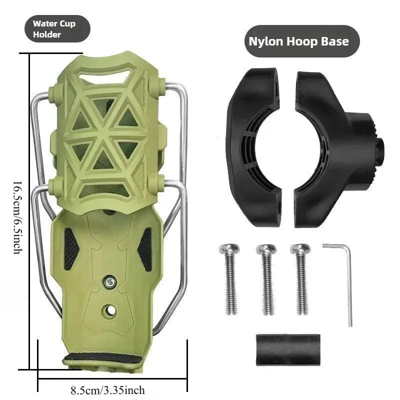 1-4PCS Universal Adjustable Water Bottle Cage Bike Motorcycle E Bike Cup Holder Clamp Cycling Essential Accessories Mount Vue